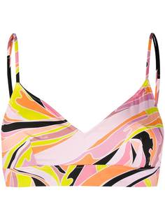 Emilio Pucci лиф бикини с принтом Vetrate