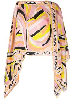 Emilio Pucci топ с принтом Wally