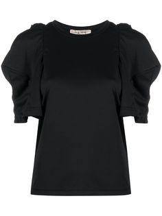 Comme Des Garçons футболка с многослойными пышными рукавами