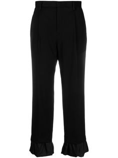 Comme Des Garçons Noir Kei Ninomiya брюки с оборками