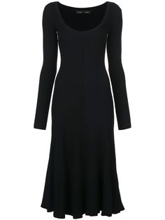 Proenza Schouler трикотажное платье в технике пэчворк