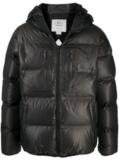 Woolrich пуховик с логотипом