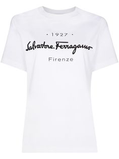 Salvatore Ferragamo футболка с логотипом