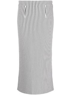 Atu Body Couture юбка миди в полоску