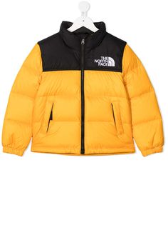 The North Face пуховик с вышитым логотипом