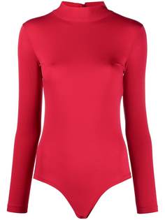 Atu Body Couture боди из джерси с высоким воротником