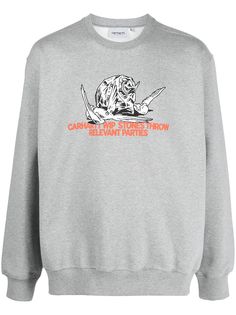 Carhartt WIP толстовка с принтом из коллаборации с Relevant Parties