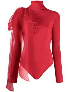 Atu Body Couture боди из джерси с бантом