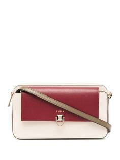 Furla двухцветная сумка на плечо