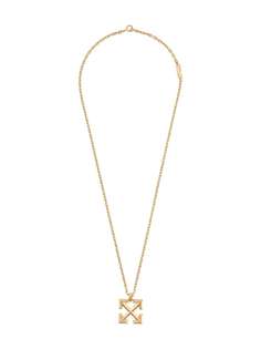 Off-White Arrows pendant necklace