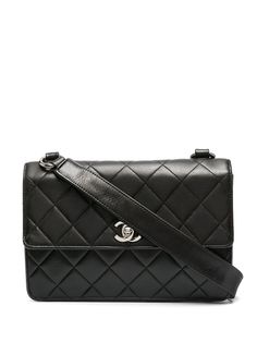 Chanel Pre-Owned стеганая сумка на плечо 1996-го года с логотипом CC