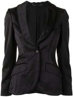 Gucci Pre-Owned однобортный блейзер