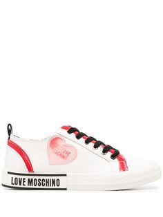 Love Moschino кеды с нашивкой-логотипом