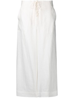 Zimmermann широкие брюки с завышенной талией