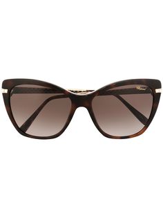 Chopard Eyewear солнцезащитные очки в оправе кошачий глаз