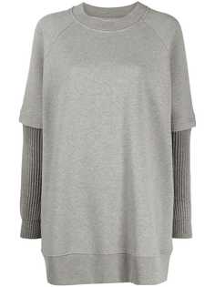 MM6 Maison Margiela многослойное платье-футболка