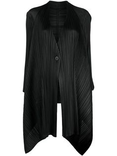 Pleats Please Issey Miyake пальто Echo со складками