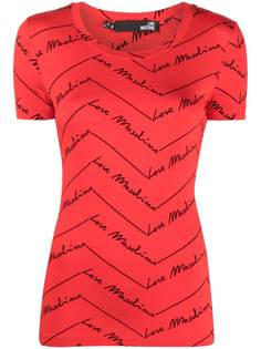 Love Moschino футболка с логотипом