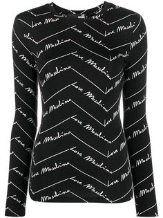 Love Moschino футболка с логотипом