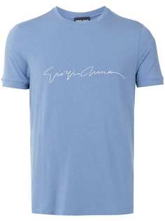 Giorgio Armani футболка с логотипом
