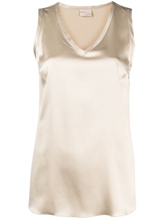 Brunello Cucinelli топ без рукавов с V-образным вырезом