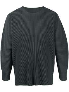 Homme Plissé Issey Miyake плиссированный джемпер