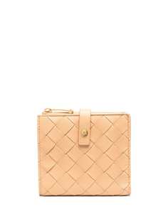 Bottega Veneta кошелек в два сложения с плетением Intrecciato