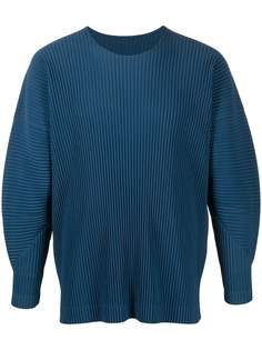 Homme Plissé Issey Miyake плиссированный джемпер