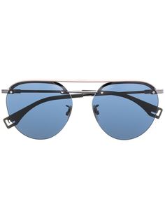 Fendi Eyewear солнцезащитные очки в круглой оправе