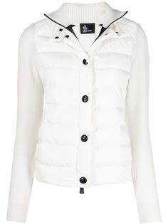 Moncler Grenoble пуховик с длинными рукавами