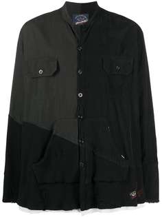 Greg Lauren X Paul & Shark джинсовая куртка со вставками