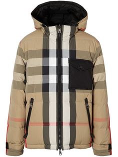 Burberry двусторонний пуховик