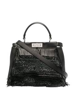 Fendi Pre-Owned сумка Peekaboo с бахромой