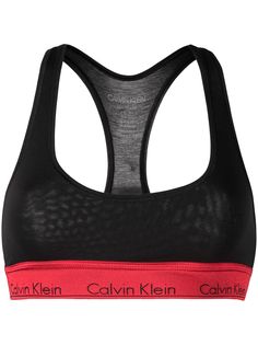 Calvin Klein спортивный бюстгальтер с логотипом