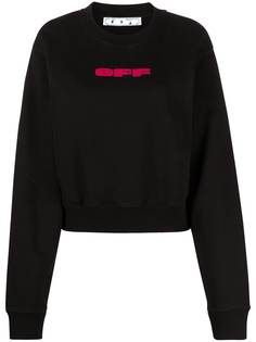 Off-White толстовка с логотипом