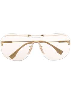 Fendi Eyewear очки-маска