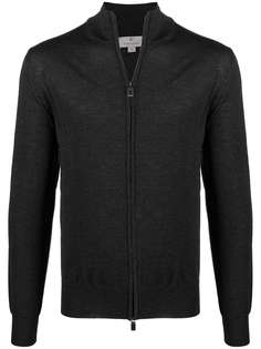 Canali флисовый кардиган на молнии