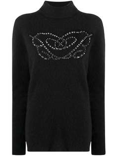 Blumarine декорированный джемпер