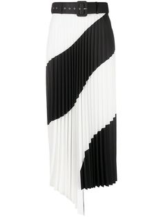 Off-White юбка с плиссировкой