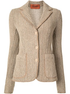 Missoni Pre-Owned фактурный жакет на пуговицах