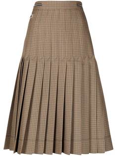 Lacoste плиссированная юбка миди