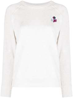 Isabel Marant Étoile толстовка с вышитым логотипом