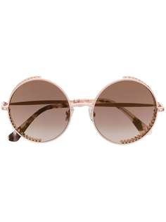 Jimmy Choo Eyewear солнцезащитные очки в круглой оправе