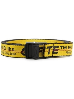 Off-White MINI INDUSTRIAL BELT YELLOW BLACK