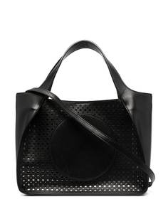 Stella McCartney сумка-тоут Stella Logo с перфорацией
