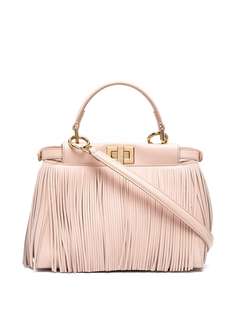 Fendi сумка-тоут Peekaboo Iconic с бахромой
