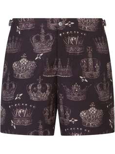 Dolce & Gabbana плавки-шорты с принтом