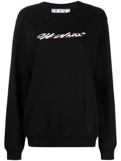 Off-White толстовка с логотипом