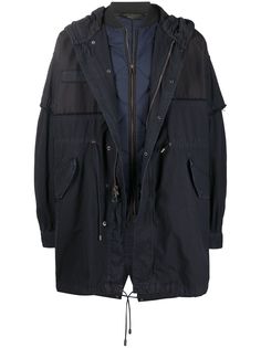 Mr & Mrs Italy oversize hooded parka coat