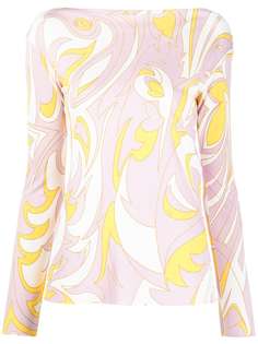 Emilio Pucci блузка Lily с узором